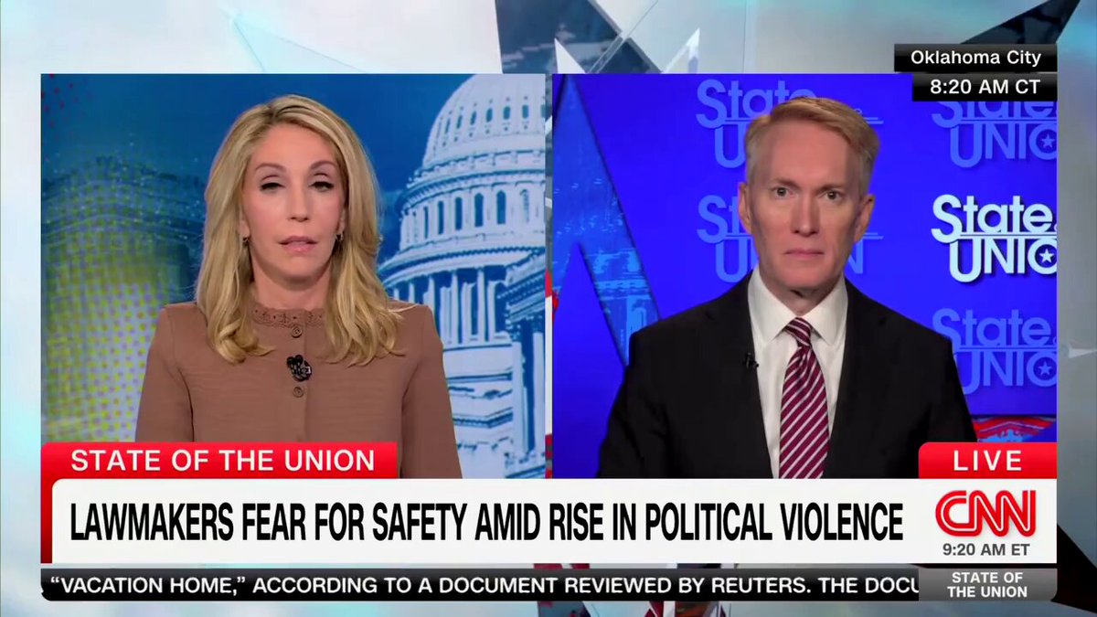 Weak Republicans are already beginning to countersignal the Trump admin when it comes to going after left wing terror groups: Lankford suggests we should put the same focus on “White nationalists” as we do Antifa groups. “We need to be careful in how we talk about this…” “Just believing differently is not illegal, that’s America.”