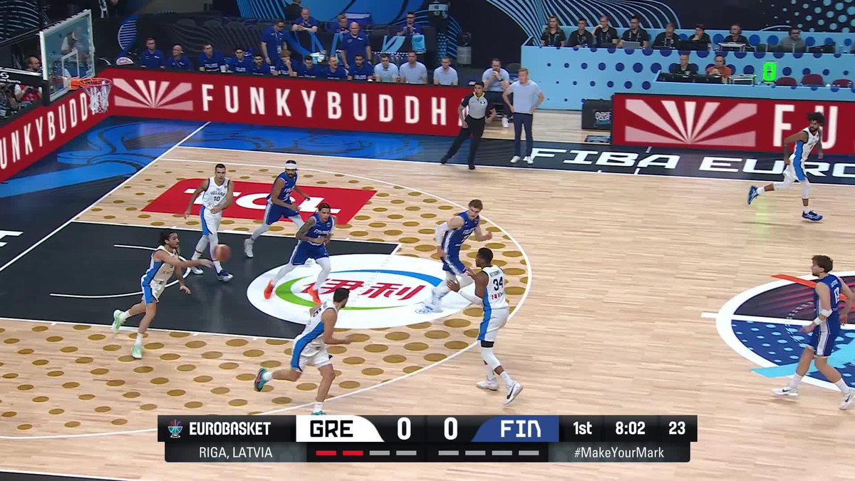 Giannis is a great passer. #EuroBasket