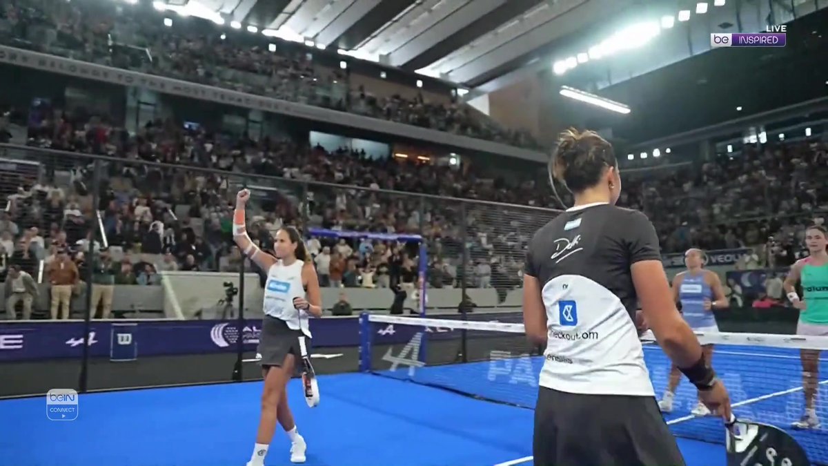 بطولة باريس بريميير بادل: اللقب من نصيب الثنائي تريا بونس و ديلفينا بريا #بادل #Padel