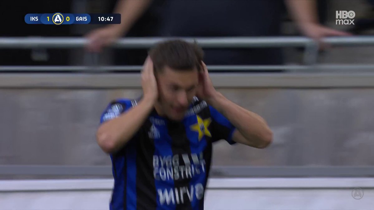 Isak Bjerkebo till 1-0 IK Sirius hemma mot GAIS! 📲 Se Allsvenskan på HBO Max