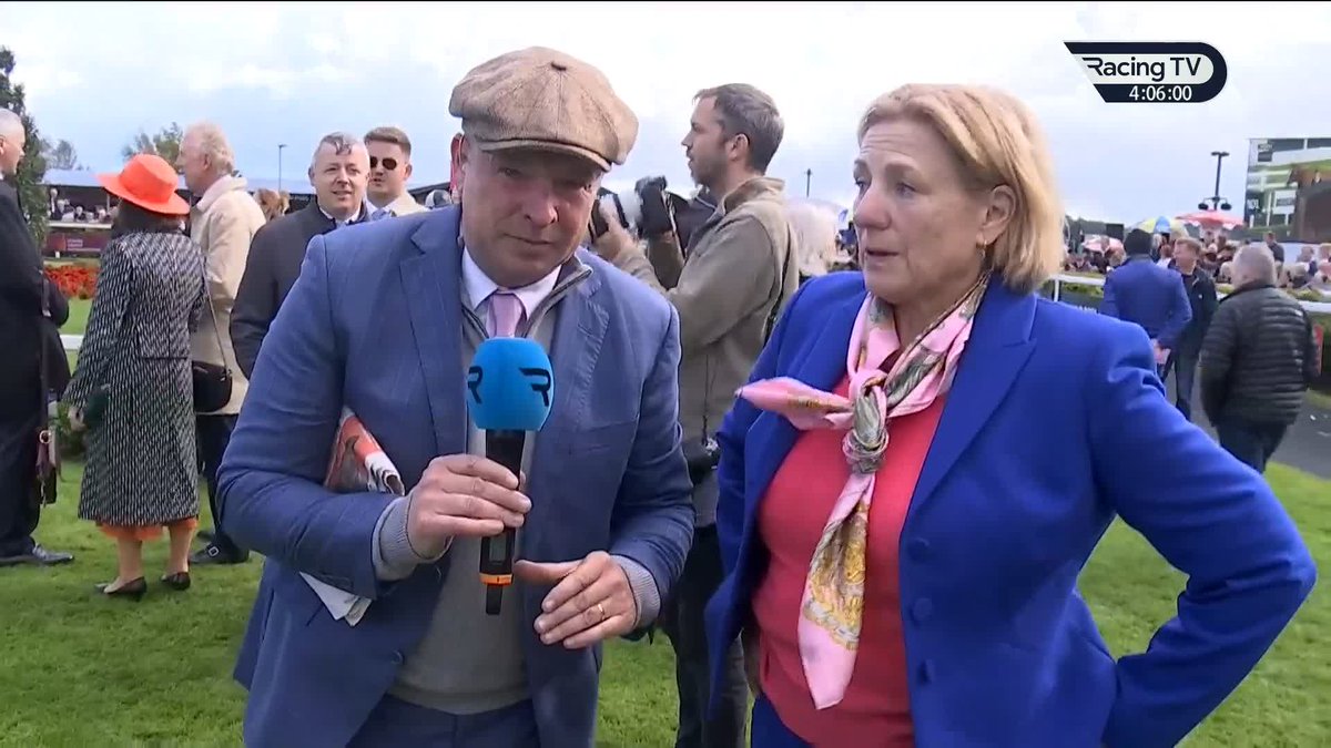 "𝐘𝐚𝐚𝐚𝐚𝐚𝐡𝐨𝐨𝐡𝐨𝐨𝐨!" Eve Johnson Houghton reacts live with kevinoryan after Zavateri survives a stewards' inquiry in the National Stakes The Curragh Racecourse All roads now lead to the Dewhurst Newmarket Racecourse ...