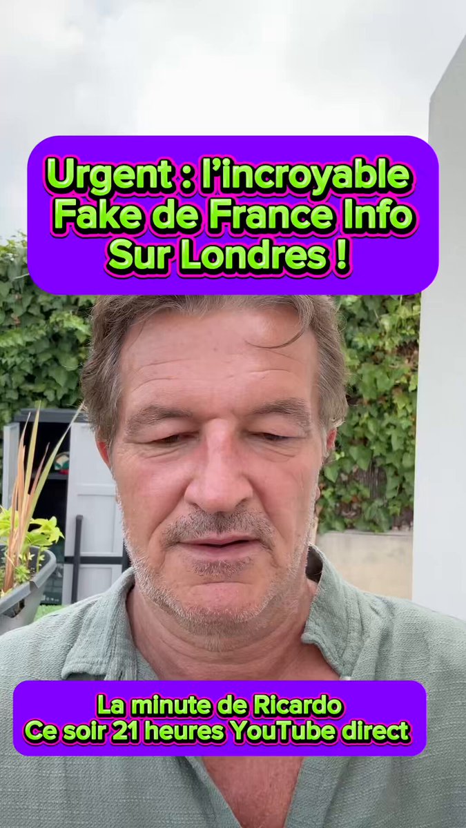 Urgent : l’incroyable fake-news de France-info, sur les manifestations de Londres! #londres #info #presse #MacronDestitution