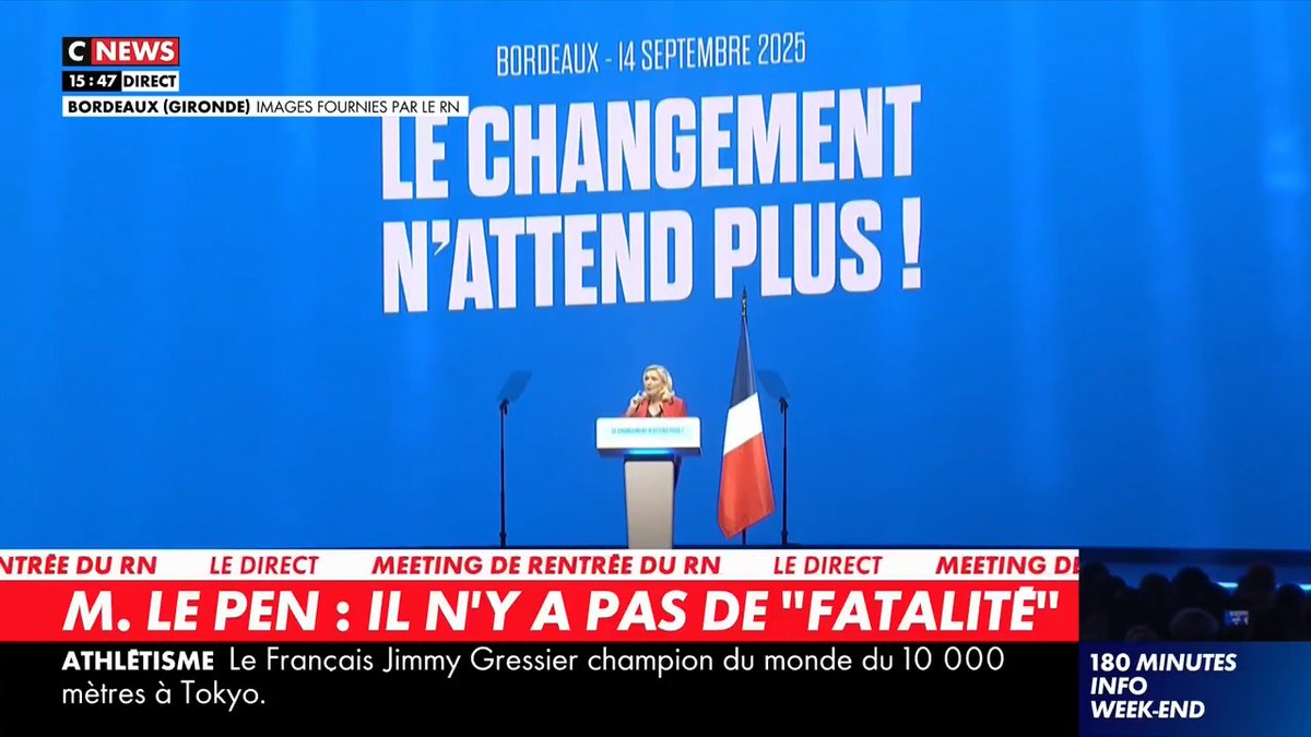 Nous, nous croyons à la volonté politique. Nous croyons au gouvernement du peuple, par le peuple, pour le peuple. Et c’est cela que nous allons faire, avec vous, pour vous, grâce à vous, demain en France !