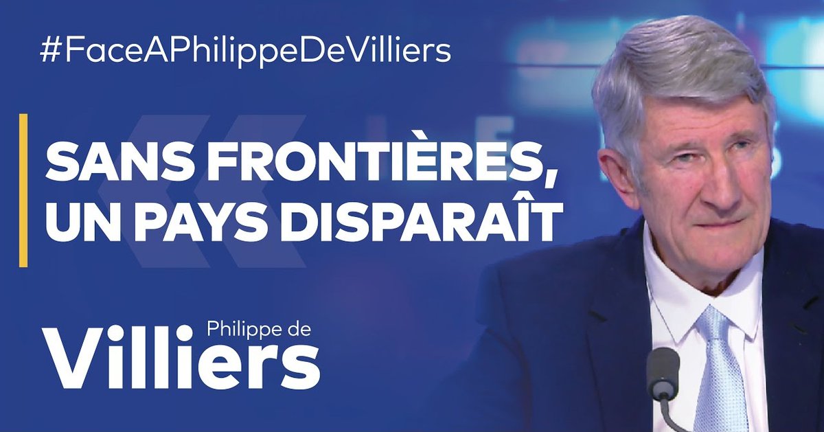 🎙 J’ai lancé cette pétition pour deux raisons : - Le courrier abondant que j’ai reçu, toujours avec les mêmes mots : « On n’est plus chez nous », « Soyez notre porte-parole ». - La gravité de la situation : le peuple historique français sera, dans quelques décennies, minoritaire chez lui. On n’arrête plus les arrivées — 500 000 par an — et on est incapable d’expulser les OQTF (130 000 depuis un an). Un pays qui ne sait plus contrôler ses frontières meurt à petit feu : c’est une urgence vitale. Il faut passer par un acte de contournement de la société médiatique, qui pèsera dans le débat. 🔴 Rendez-vous sur pour signer la pétition ! 🔗 Emission complète : #FaceAPhilippeDeVilliers #FADV #CNews
