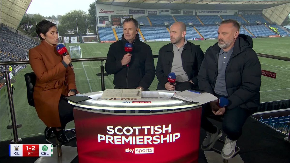 🗣️ “I don’t know how that can be given as a penalty” 🗣️ “Technically, he’s making his body bigger” Kris Boyd doesn’t think it’s a penalty, but Chris Sutton and James McFadden think the right decision was reached ⤵️