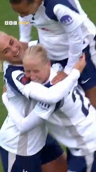What a goal from Tottenham's Cathinka Tandberg! #BBCFootball