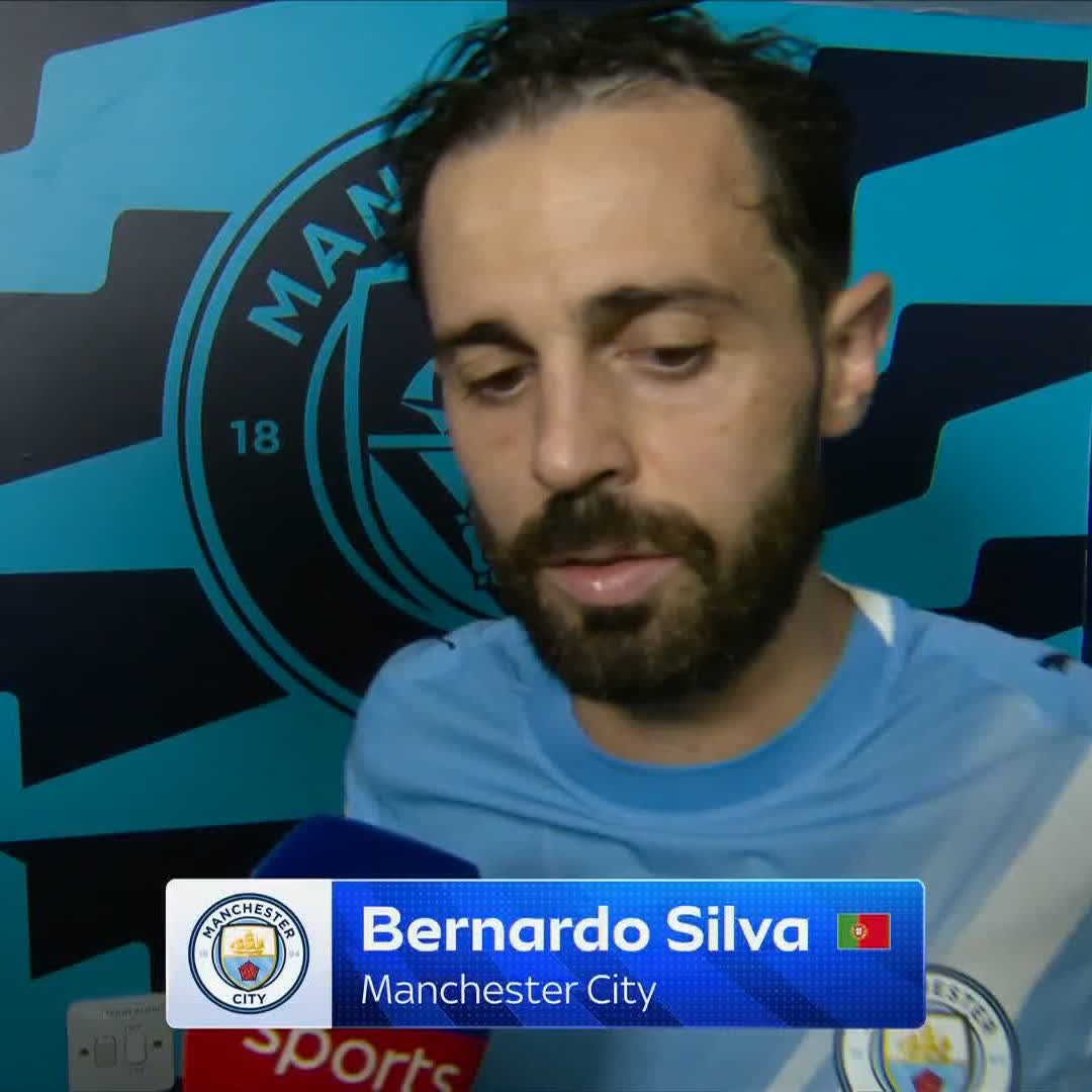 "They've improved a lot since last season!" Bernardo Silva acknowledging Man Utd's progress in the tunnel at half-time in the derby! ⚔️