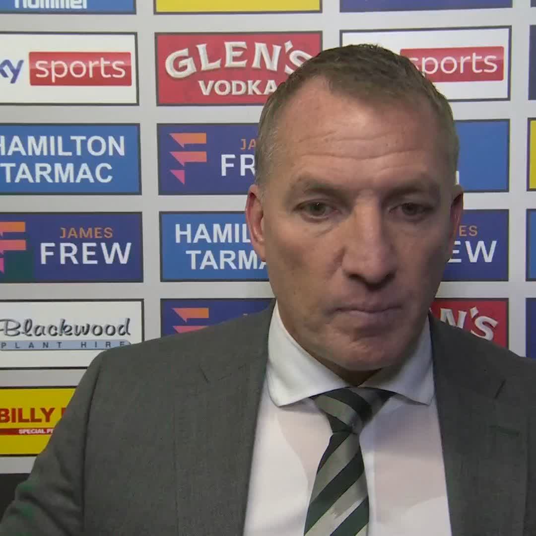 🗣️ “We deserved to win the game” 🗣️ “[Tounekti] is a real Celtic winger” 🗣️ “The Board will review at an executive level… now we focus on the football” Brendan Rodgers praised his side who “kept going to the end” for their winner ⤵️