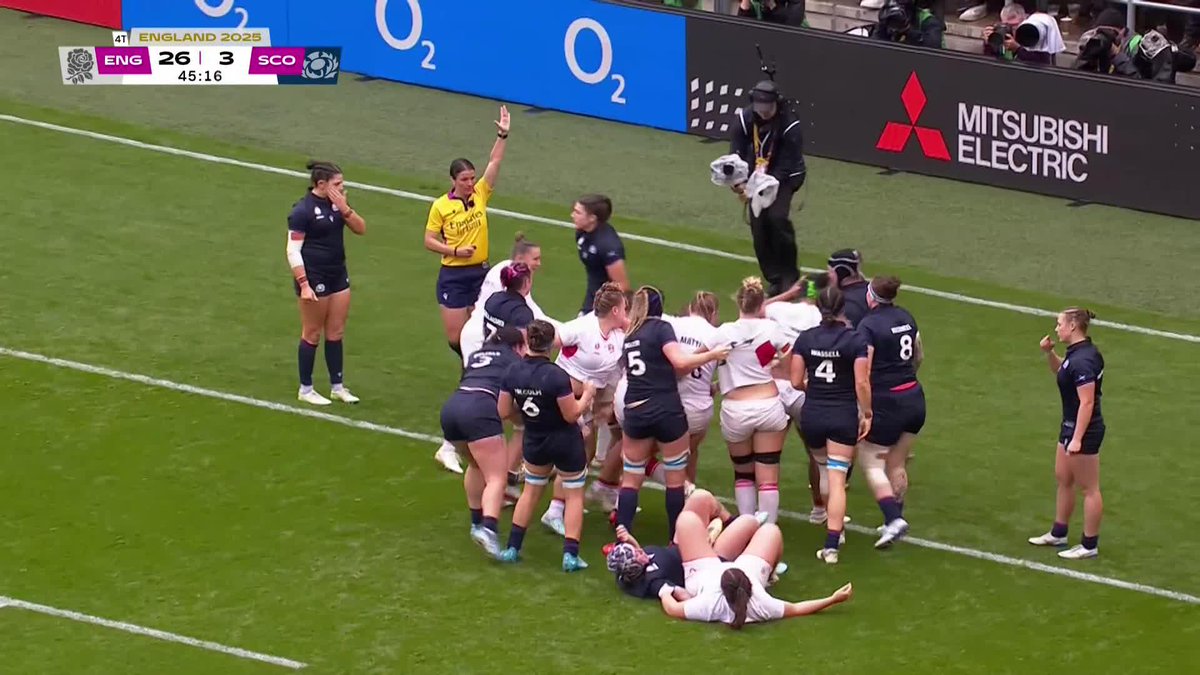 Pure power 💪 This is a m̶a̶n̶'̶s̶ woman's game 🔥 Stream every Rugby World Cup match on Paramount+ 🏉