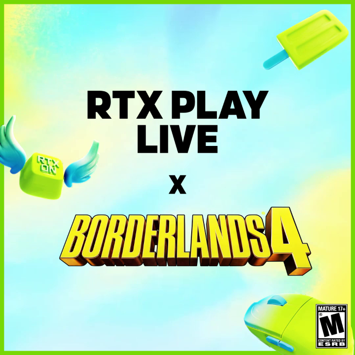 LOCK IN, VAULT HUNTERS 💥 Celebrate the launch of Borderlands 4 &amp; TUNE IN for a special edition of RTX Play LIVE + Your chance to WIN this custom GeForce RTX 5090 featuring Vex, the Siren! 🚨 🗓️ 9/15 | ⏰ 1–3PM PT 📺