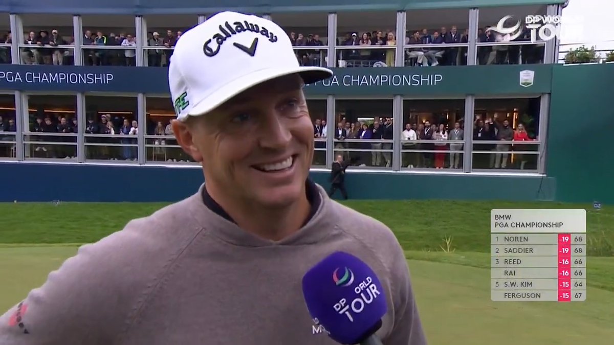 "Sometimes you've just got to fight and today felt like a fight." Alex Noren on winning at Wentworth for a second time ๐ฃ๏ธ #BMWPGA | #RolexSeries