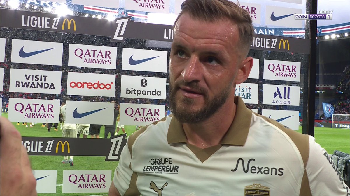 Une belle prestation selon Jonathan Gradit. Racing Club de Lens #rclens #rcl