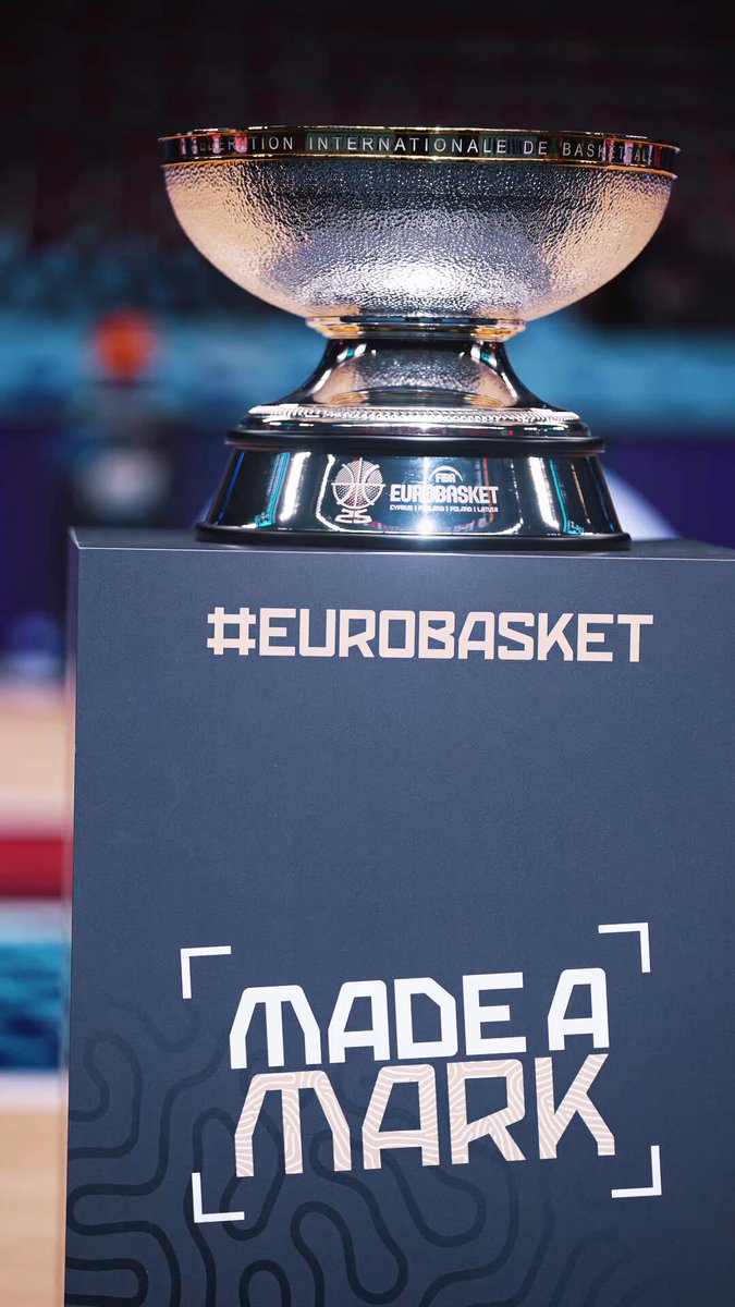 THE GRAND FINALE IS HERE. 🏆 🇹🇷 Türkiye vs Germany 🇩🇪 is about to GO CRAZY. #EuroBasket x #MakeYourMark