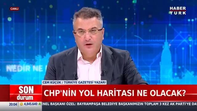 #SONDURUM - CHP hangi senaryolara hazırlanıyor? CHP'nin yol haritası ne olacak? Türkiye Gazetesi Yazarı Cem Küçük #NedirNeDeğildir'de değerlendirdi.