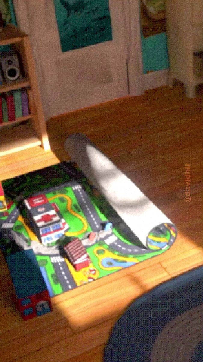 What 6 year old me was imagining when I was playing on this carpet