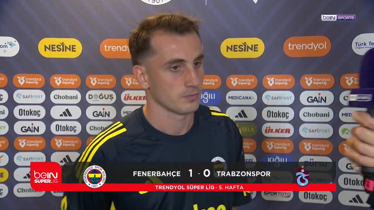 🟡🔵 Kerem Aktürkoğlu: "Maçtan önce farklı bir heyecanım vardı. Çünkü; çocukluk aşkım, Fenerbahçe formasını giymeyi hep hayal etmiştim. Bugün, nasip oldu. Önemli olan galibiyet almaktı. Güzel bir başlangıç oldu." #beINSPORTS