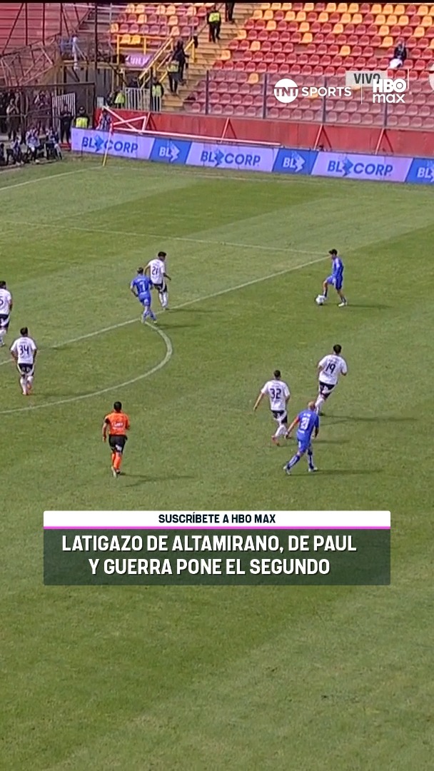 Esteban Pavez marcando a Nicolás Guerra, se despreocupa de la jugada y cuando intenta volver es tarde. Todo termina en gol.