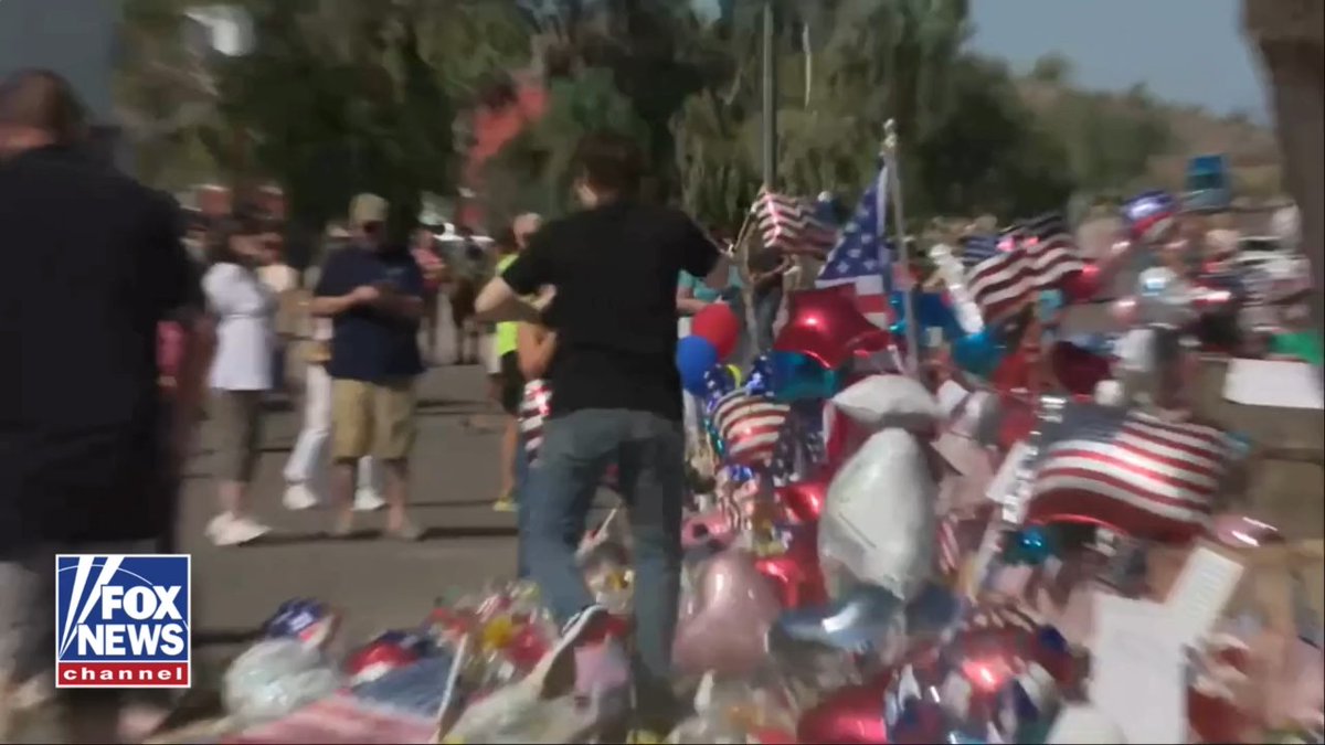 JUST IN: Man arrested after vandalizing Charlie Kirk memorial outside Turning Point USA's headquarters in Arizona. The suspect has been identified as 19-year-old Ryder Corral.