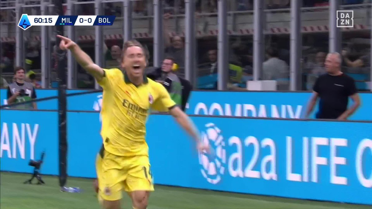イタリアで輝きを増す💫 起点となり最後に仕留める 🇭🇷モドリッチ 加入後初ゴール 🇮🇹セリエA第3節 🆚ミラン×ボローニャ 📺 #DAZN LIVE配信中 #セリエA #だったらDAZN