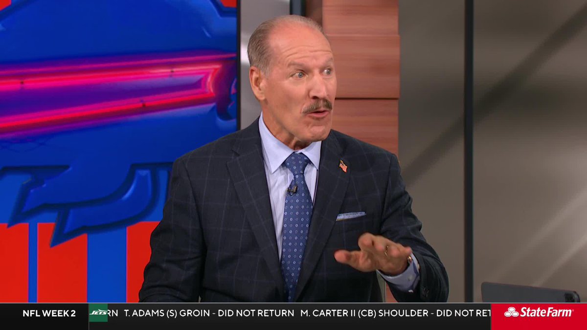 We take you inside the Buffalo Bills locker room following the win. "Say nothing, respect your opponent." - Bill Cowher