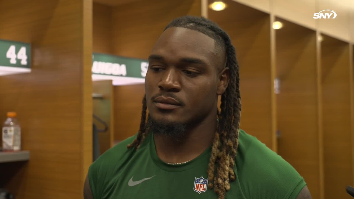 "We will get over that hump and next thing you know, we will be shutting teams out soon." Jamien Sherwood talks about the Jets' defense sticking together after a tough first two games:
