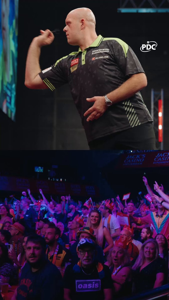 A sixth World Series of Finals title for MvG! 🏆 #WSODFinals | Michael Van Gerwen