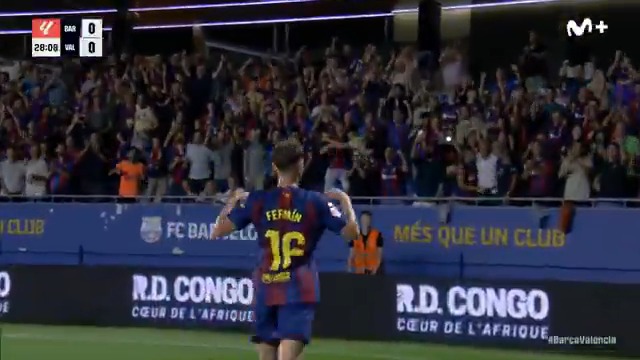 ⚽️🚀 La 𝒅𝒆𝒋𝒂𝒅𝒊𝒕𝒂 de Ferran. El 𝒅𝒊𝒔𝒑𝒂𝒓𝒐 de Fermín. #LALIGAEASPORTS #LaCasaDelFútbol