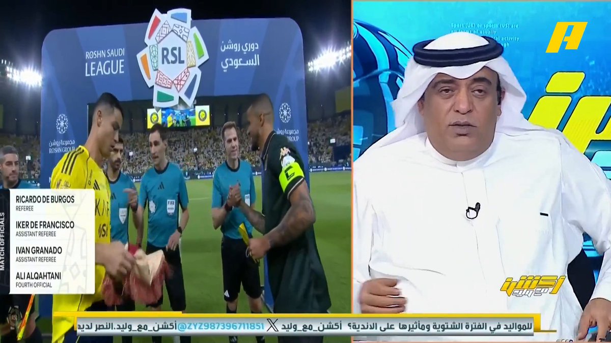 سمير عثمان: - د 47 لا يوجد ضربة جزاء للنصر - د 57 ضربة جزاء لم تحتسب للنصر - د 73 ضربة جزاء لم تحتسب للنصر - د 88 احتساب ضربة جزاء صحيحة للخلود "مجاناً على شاهد برنامج #اكشن_مع_وليد يومياً الساعة 11:30مساءً بتوقيت السعودية على #MBCAction
