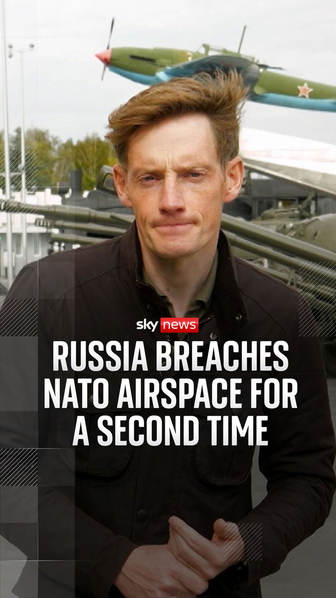 Romania has said a drone breached its airspace during a Russian attack on neighbouring Ukraine. Sky's Ivor Bennett reports. Read more ➡️