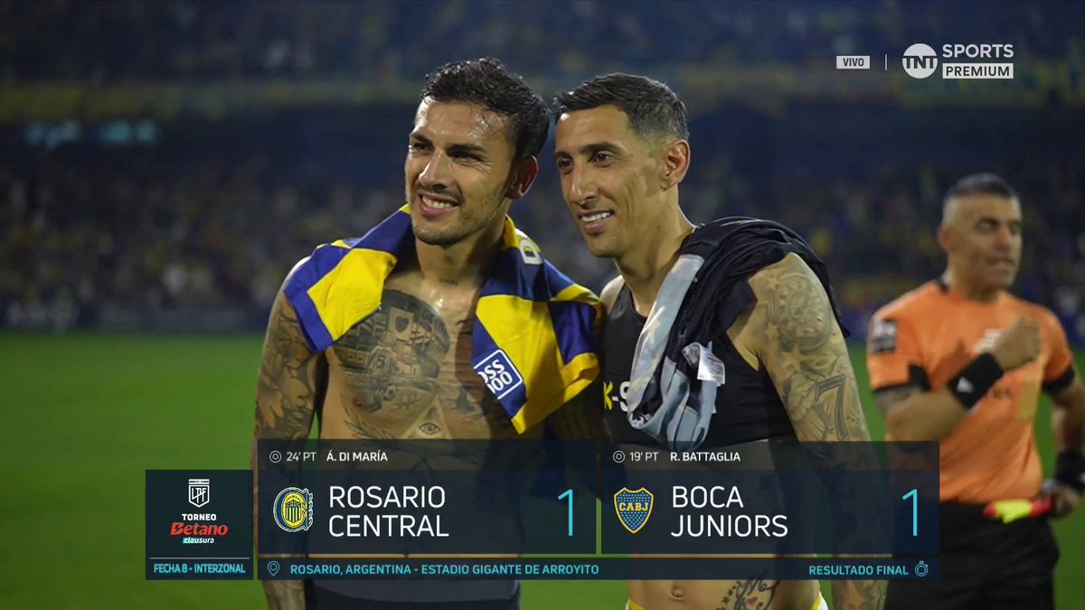 🫂El saludo final de LEANDRO PAREDES con Ángel Di María.