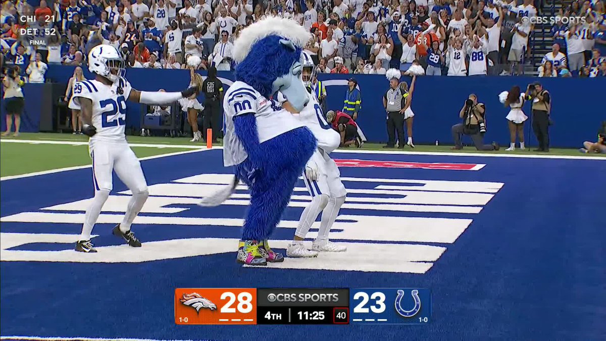 CAM BYNUM WITH THE PICK AND CELEBRATION WITH THE MASCOT 😭😭😭😭😭😭
