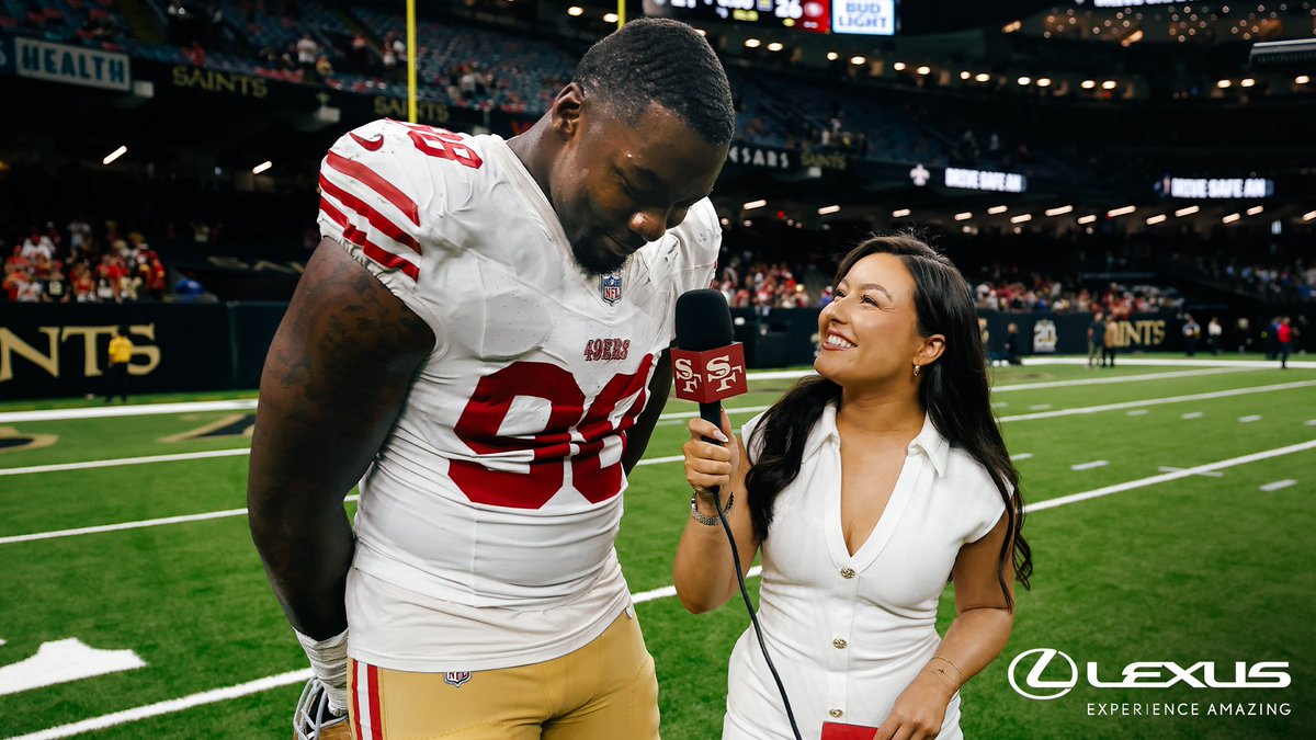 #49ers Mykel Williams mindset: “I just want to be better than the week before. That’s my goal EVERY week.” Via: San Francisco 49ers