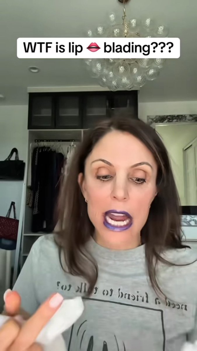 Now this is a trend I can get behind #LipTint #LipBlading #MakeupHack