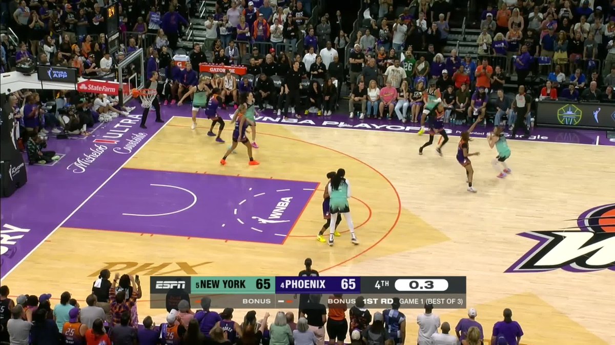 WE'RE HEADING TO OVERTIME 🍿 Watch the end of Liberty-Mercury on ESPN and the ESPN App: