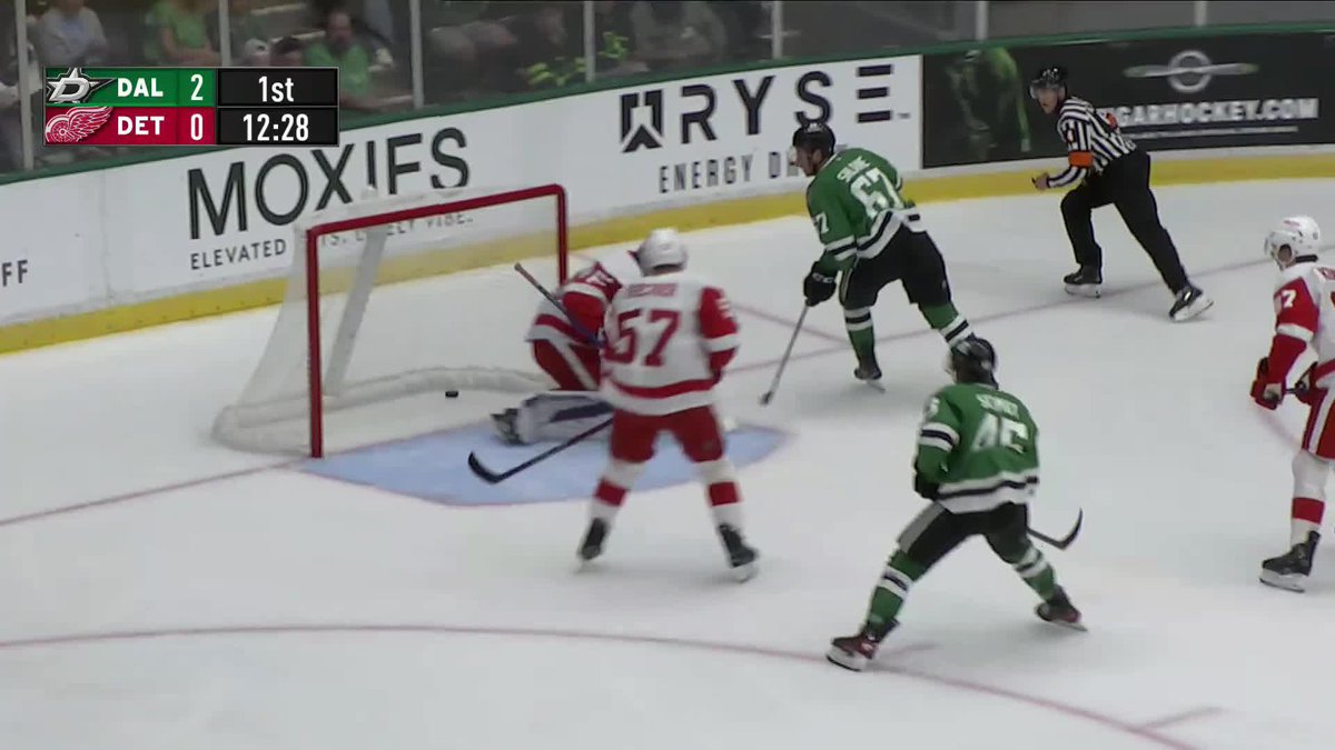 The Russian gets it 🤌 Watch the Dallas Stars top prospects right now on Victory+ » Texas Stars | #TexasHockey