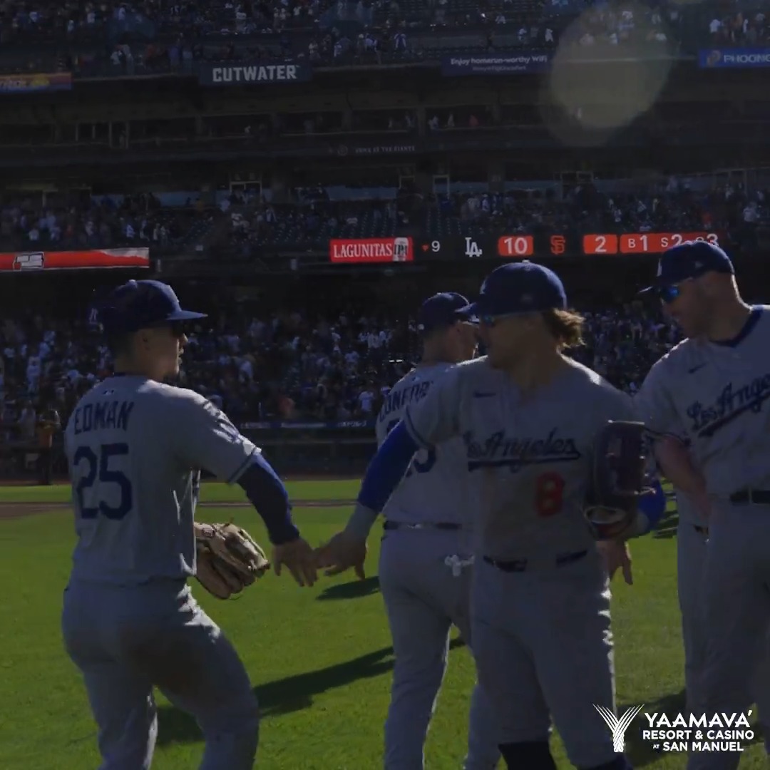 Victory formation! Dodgers x Yaamava' Resort & Casino