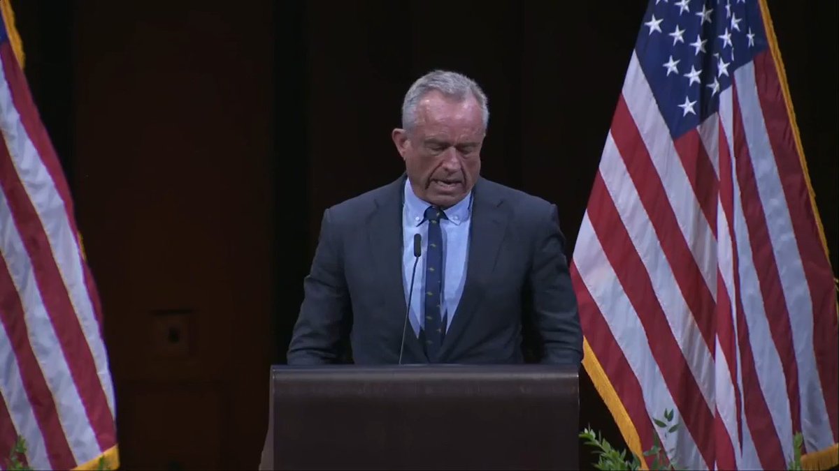 "Our job is to build ourselves bigger around the hole." RFK Jr., whose father was assassinated, shares what his mother told him when he asked if the hole someone leaves when they die ever gets any smaller.