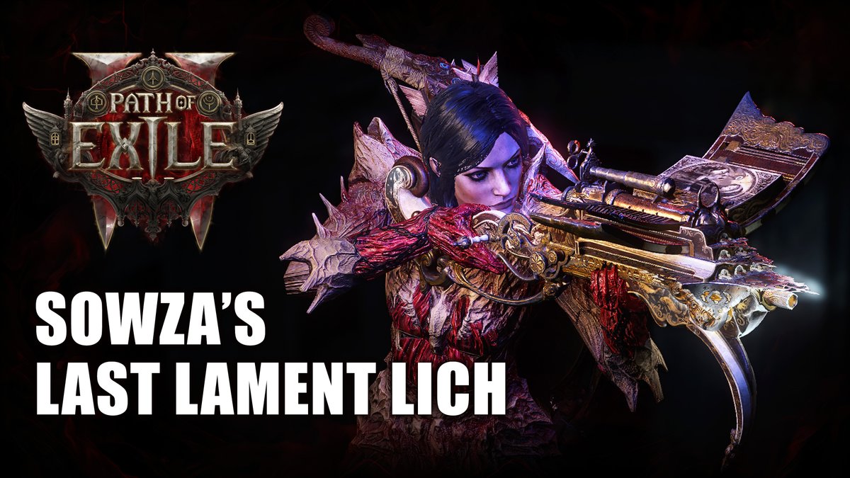 Welcome to the Third Edict edition of Build of the Week! In this series, we look at interesting builds from the Path of Exile 2 community that have caught our attention. Today’s episode features Sowza's Last Lament Lich build. Check out the video below!