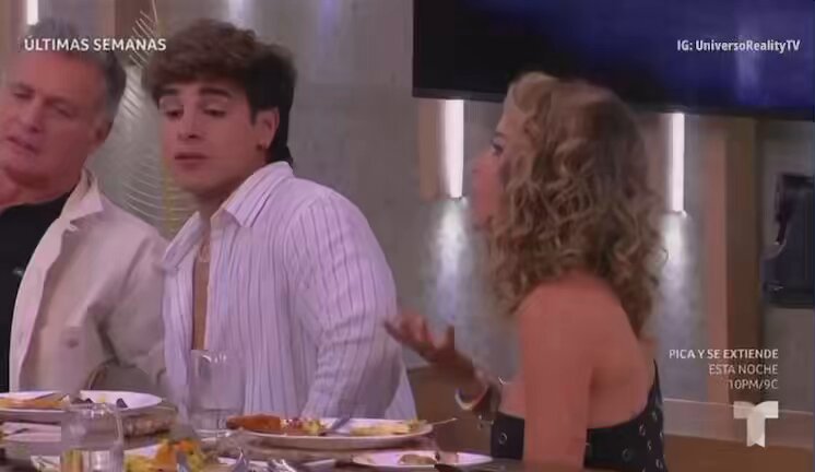 Culpo a todos 🤣 y ella se hacía la pend3j4 la dejaron en evidencia 🤣 #TopChefVIP4