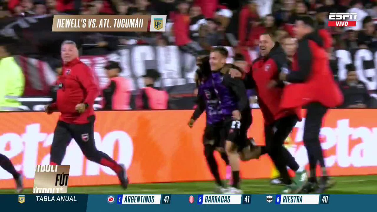 🙌 FELICIDAD TOTAL: La Lepra volvió a ganar y el Ogro Fabbiani lo sabe. ▶ Mirá #ESPNFútbol1 en el Plan Premium de #DisneyPlus