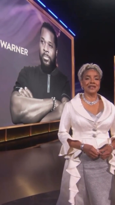 Phylicia Rashad standing beside Malcolm-Jamal Warner hits differently now. 🤍 A powerful reminder of a loss we still carry and a legacy that lives on. #Emmys #BETRemembers