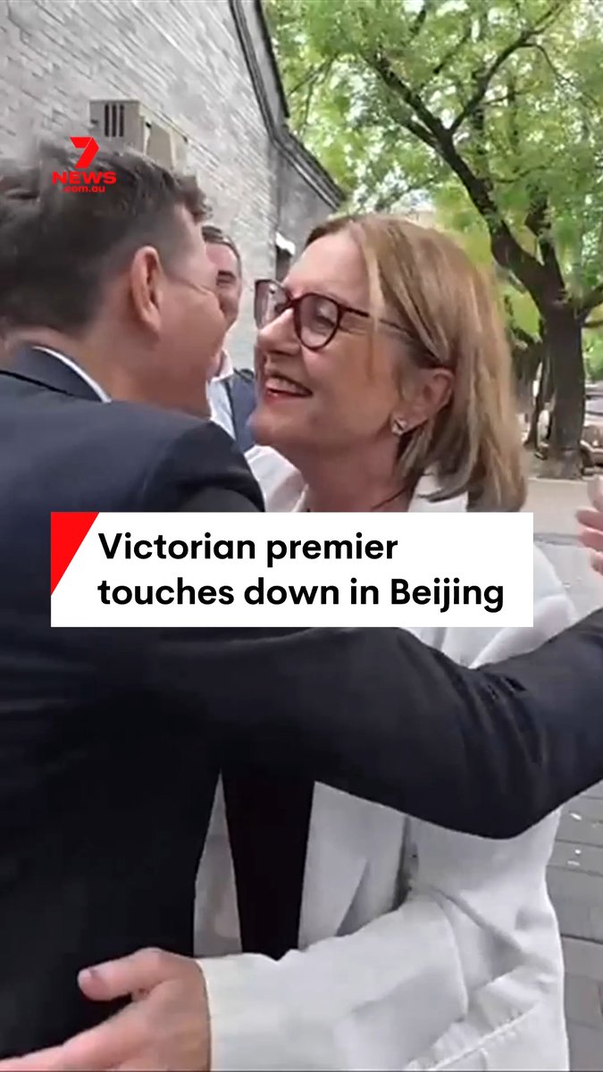 Jacinta Allan has touched down in China on a trip to strengthen ties between the two nations. The premier says China has a ‘strong, deep and historic’ relationship with Victoria. Get the full story on 7NEWS at 6pm. Rochelle Brown #jacintaallan #beijing #politics #china