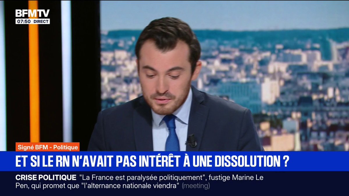Et si le RN n'avait pas intérêt à une dissolution? L'édito politique d'Arthur Berdah