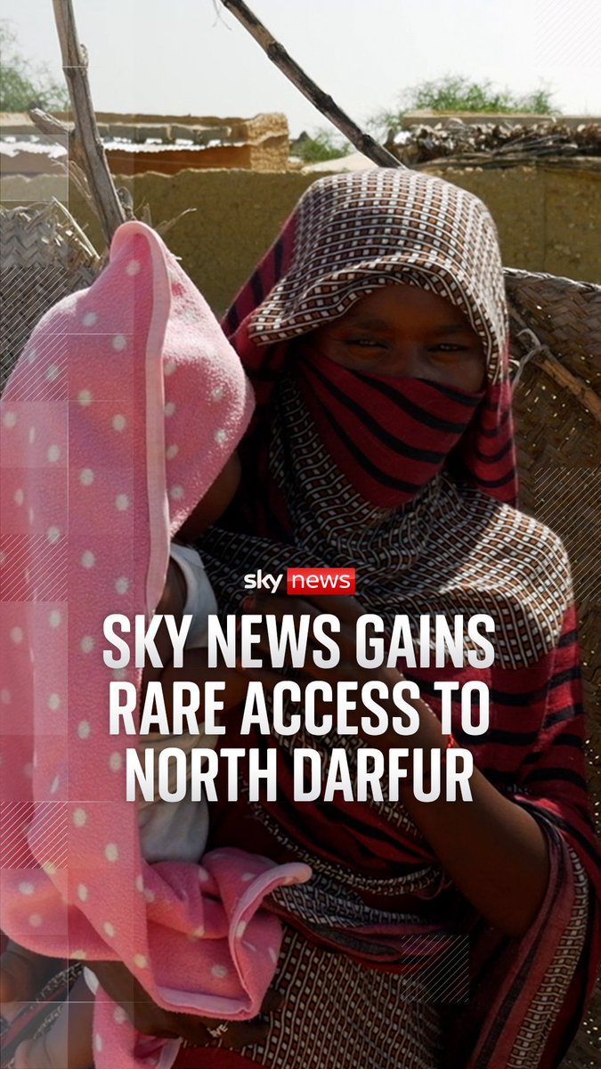 Around 30 million people need humanitarian assistance in Sudan, with one in three children facing acute malnutrition. Sky's Yousra Elbagir travelled to North Darfur where she spoke to survivors of the deadly conflict as the Rapid Support Forces' siege of Al Fashir continues.
