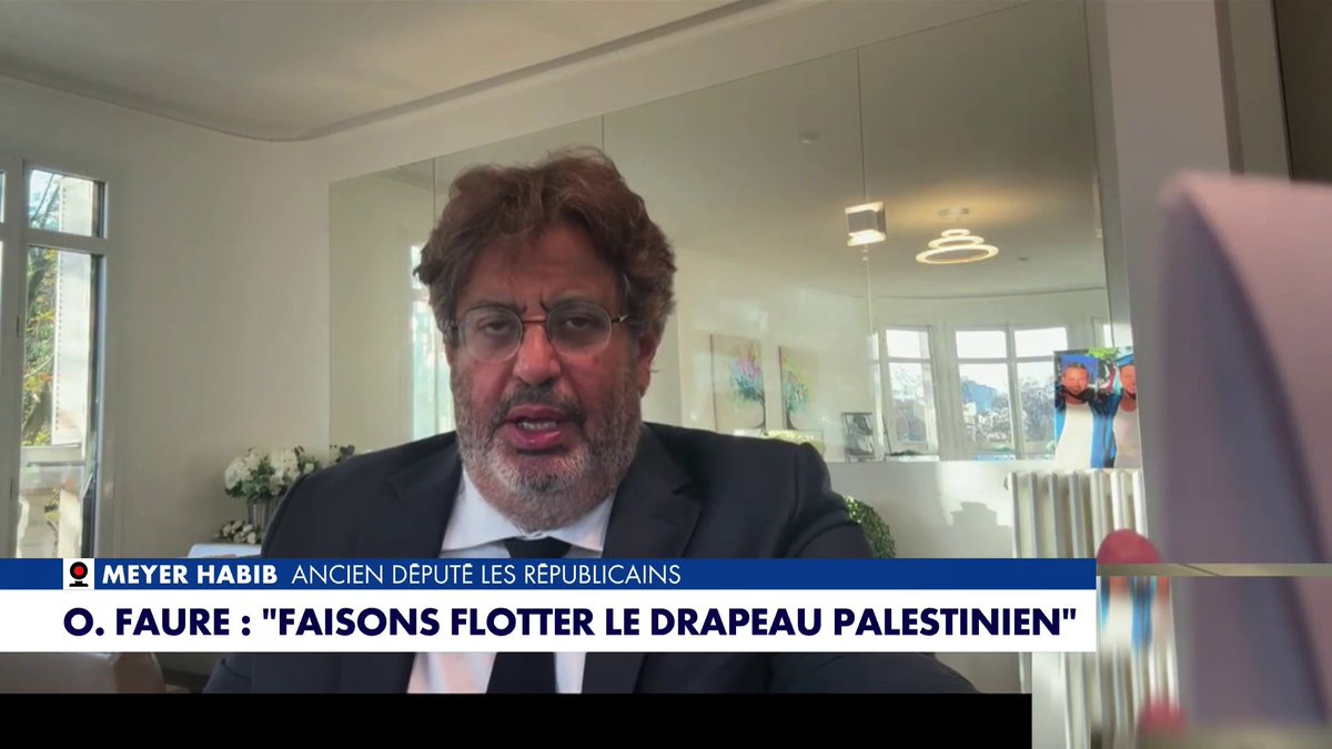 L'ancien député LR, Mayer Habib, assure que «la cause palestinienne est une cause inventée», en revenant sur l'appel d'Olivier Faure à faire flotter le drapeau palestinien dans les mairies #LaMatinale