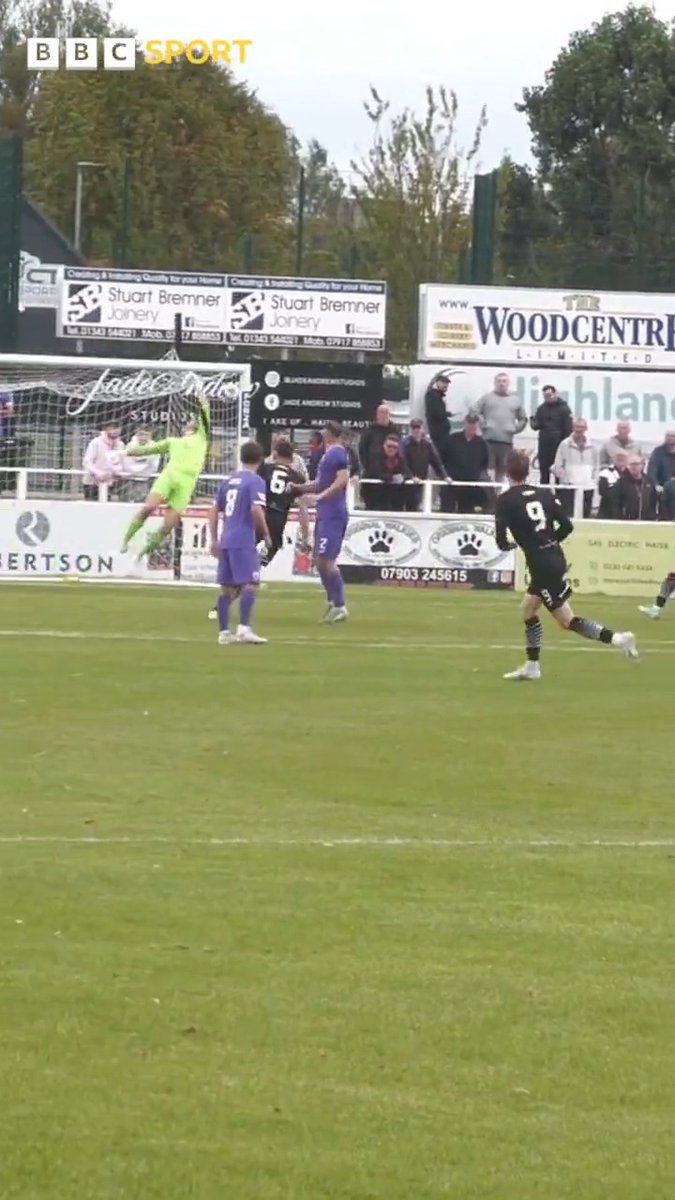 The swerve on that! 😲 Kane Hester's stunning free-kick for Elgin against Stirling ⚽️ #BBCFootball