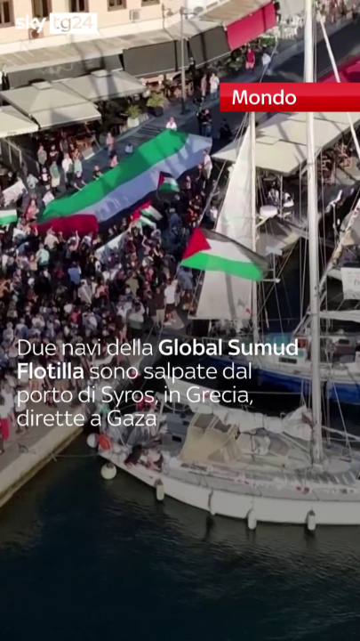 La Global Sumud Flotilla, iniziativa internazionale nonviolenta con centinaia di attivisti da oltre 40 paesi, tra cui Greta Thunberg e Mariana Mortagua, è partita dalla Grecia direzione Gaza per sfidare il blocco navale imposto da Israele