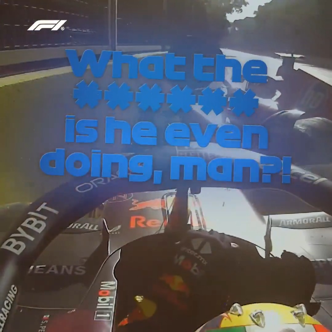 Sainz 💥 Perez A huge incident late in our last visit to Baku! #F1 #AzerbaijanGP