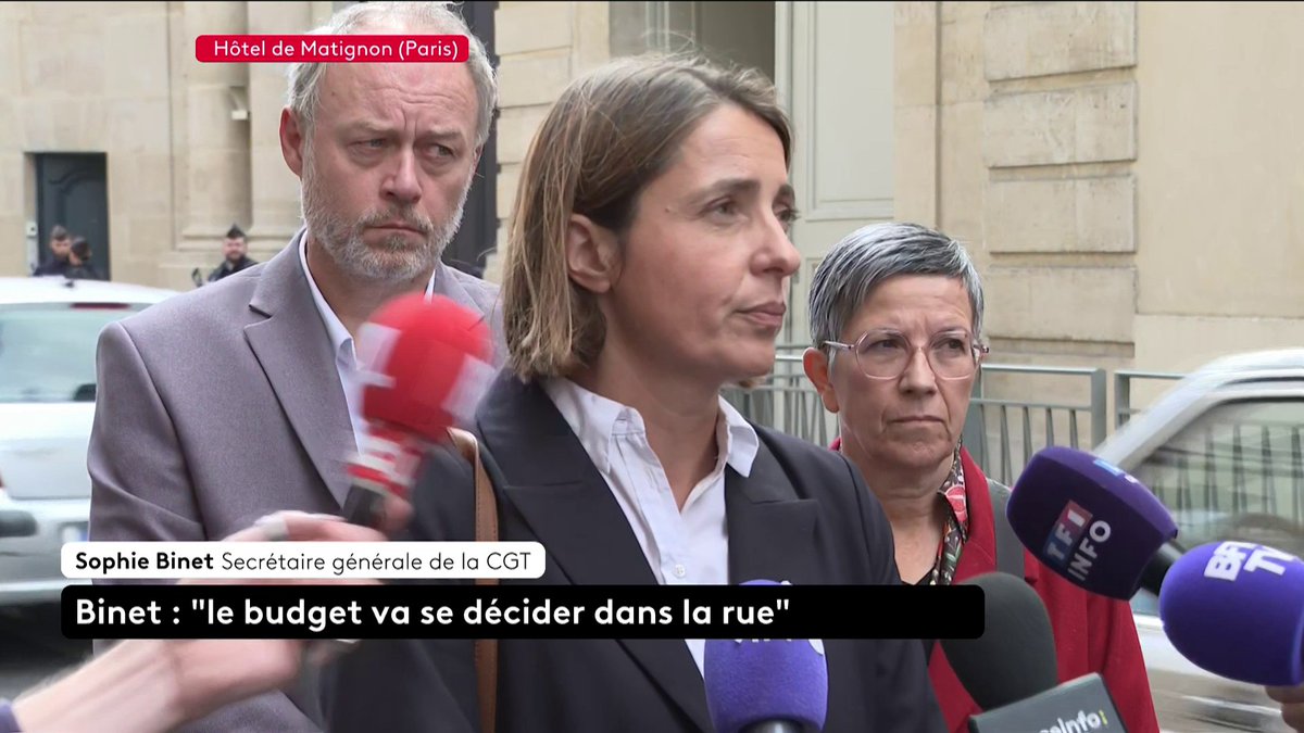🗣 "Le problème, c'est que monsieur Lecornu est au gouvernement depuis 8 ans, il a fait tous les gouvernements d'Emmanuel Macron. Il incarne tout sauf la rupture", affirme Sophie Binet, secrétaire générale de la CGT. #canal16