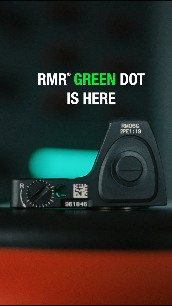 The RMR Green Dot is here.
